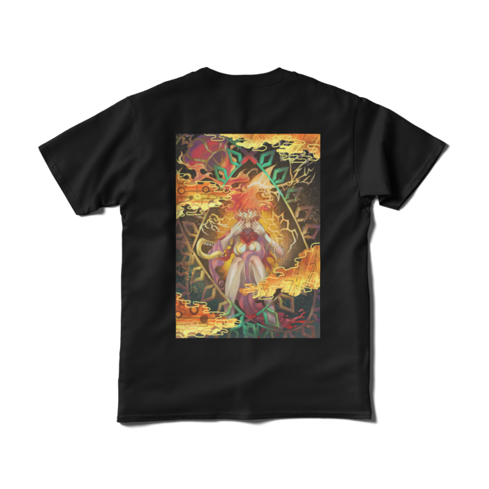 背中Tシャツ：サイズS