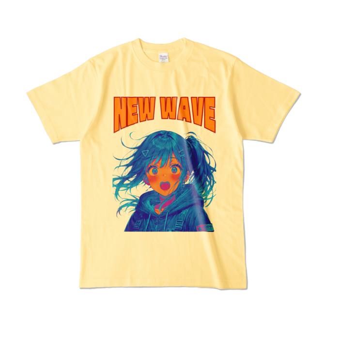 カラーTシャツ - L - ライトイエロー (淡色)