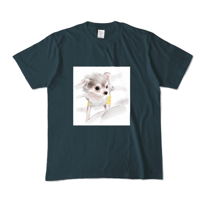 カラーTシャツ - M - デニム (濃色)