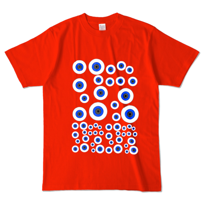 カラーTシャツ - L - レッド (濃色)