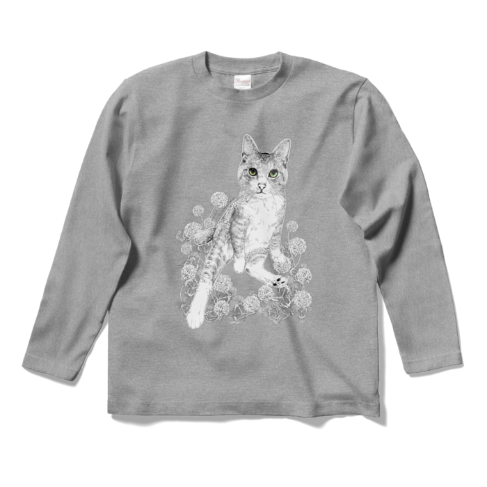 ロングスリーブTシャツ - S - 杢グレー