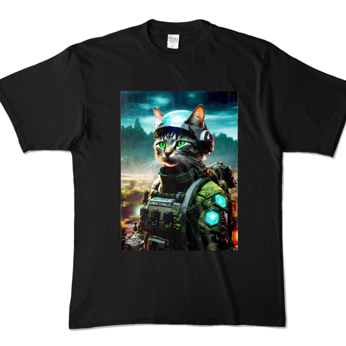 カラーTシャツ - XL - ブラック (濃色)