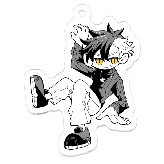 アクリルキーホルダー - 50 x 50 (mm)