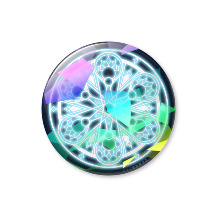 ホログラム缶バッジ - 25mm