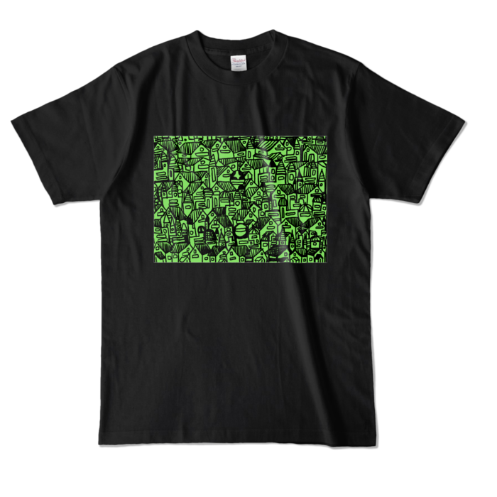 カラーTシャツ - L - ブラック (濃色)