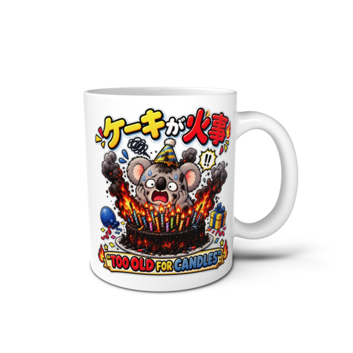 マグカップ - 直径 8cm / 高さ 9.5cm