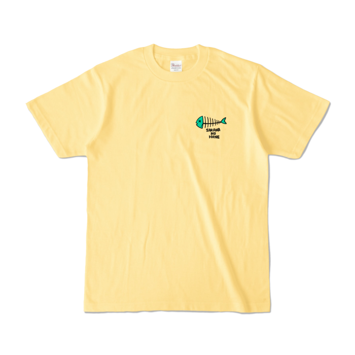 カラーTシャツ - S - ライトイエロー (淡色)