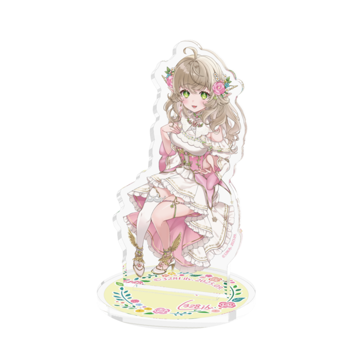アクリルフィギュア - 70x70mm (サイン入)