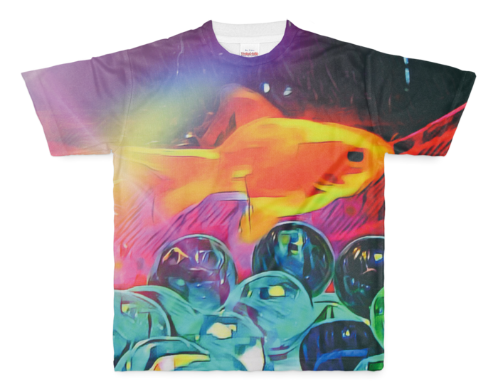 フルグラフィックTシャツ - M - 両面印刷