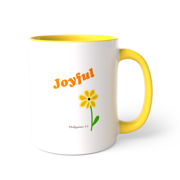 ツートンカラーマグカップ - 直径 8.2cm / 高さ 9.5cm