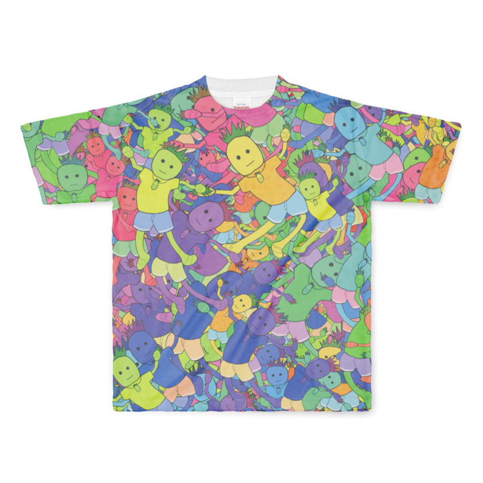 フルグラフィックTシャツ - L - 両面印刷