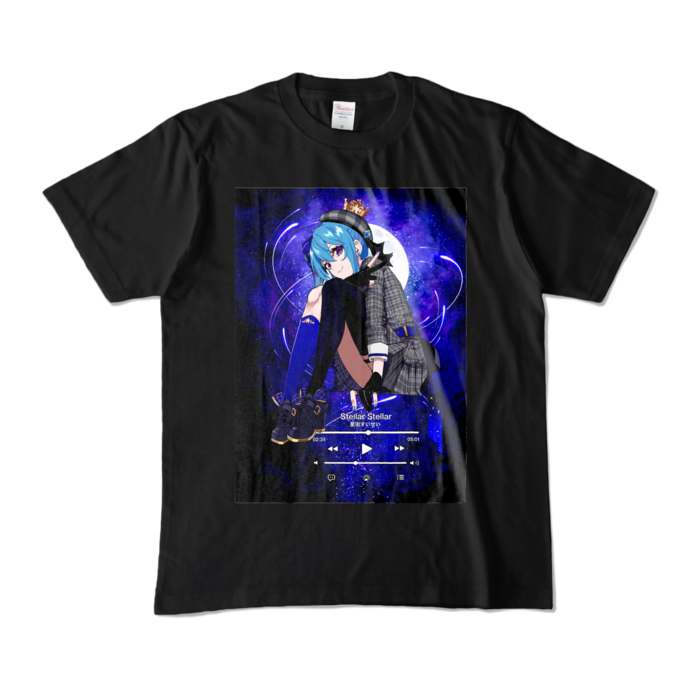 カラーTシャツ - M - ブラック (濃色)