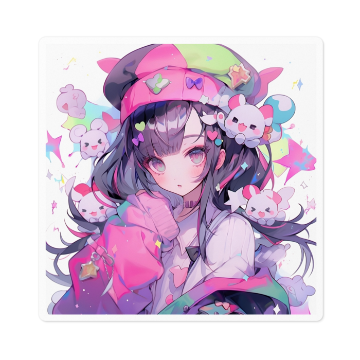 ステッカー - 100 x 100 (mm)