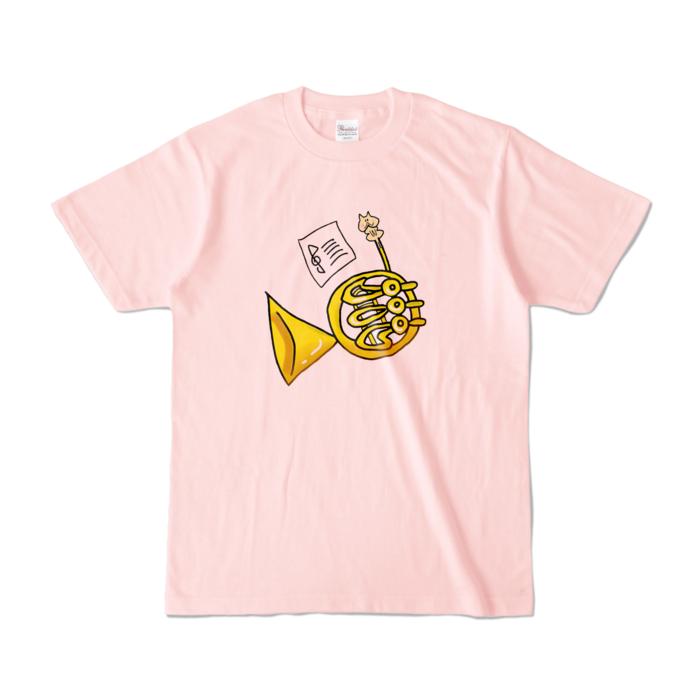 カラーTシャツ - S - ライトピンク (淡色)