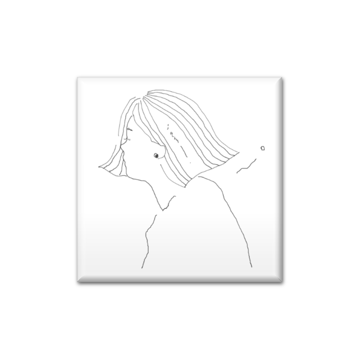 缶バッジ - 四角形40mm