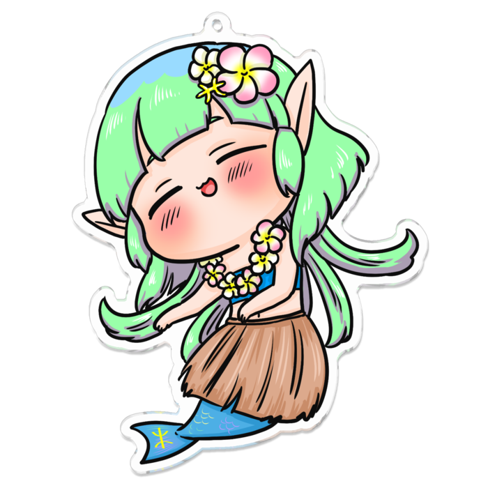 アクリルキーホルダー - 100 x 100 (mm)