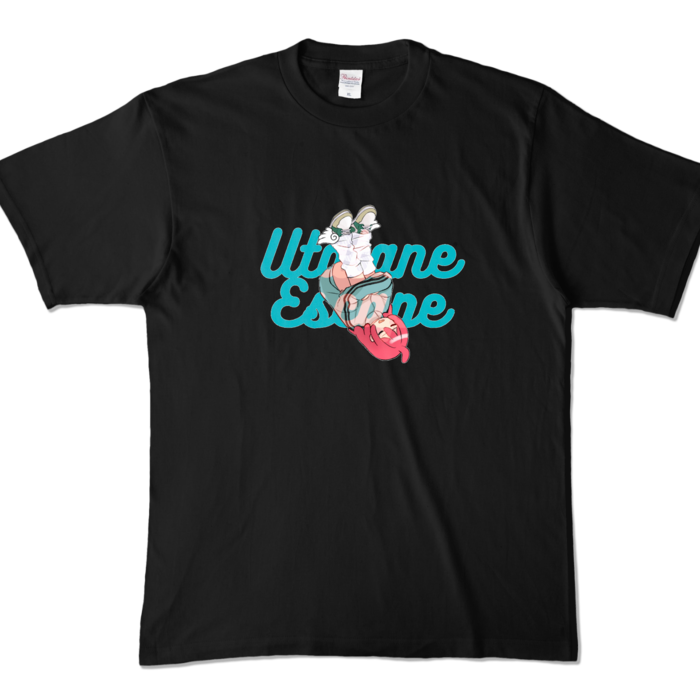 カラーTシャツ - XL - ブラック (濃色)