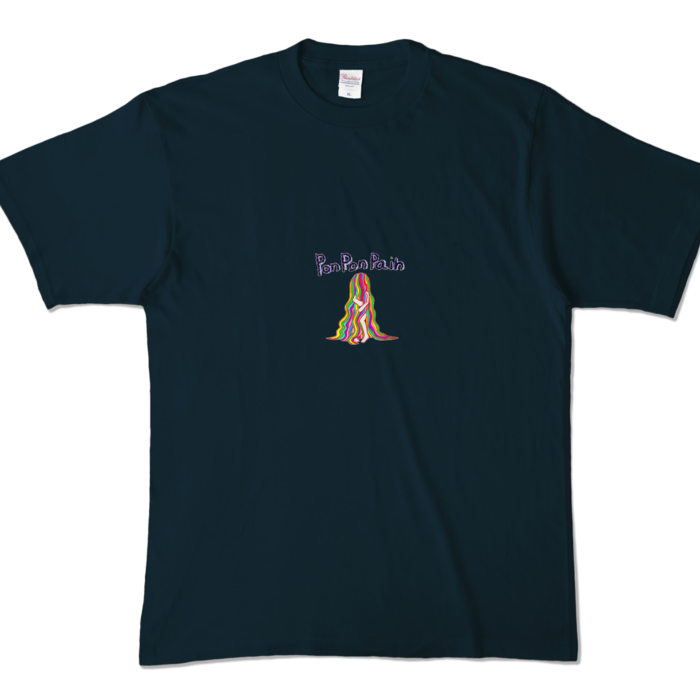 カラーTシャツ - XL - ネイビー (濃色)