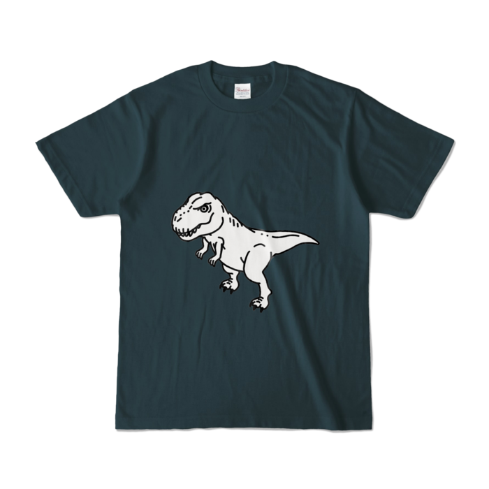 カラーTシャツ - S - デニム (濃色)