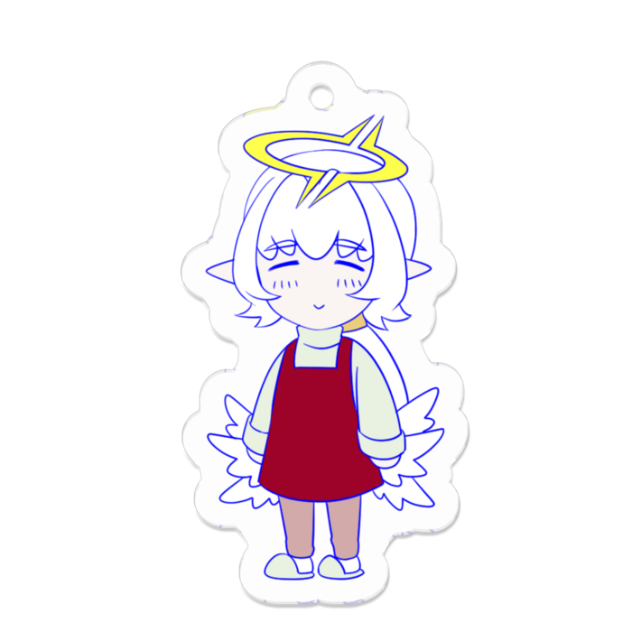 アクリルキーホルダー - 50 x 50 (mm)