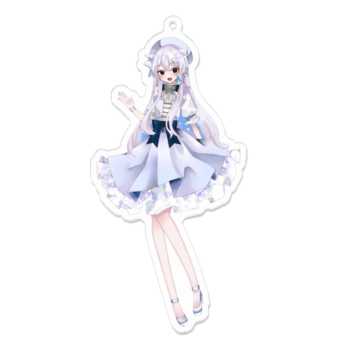 アクリルキーホルダー - 100 x 100 (mm)