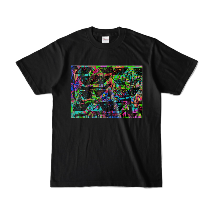 カラーTシャツ - S - ブラック (濃色)