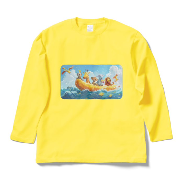 ロングスリーブTシャツ - L - イエロー