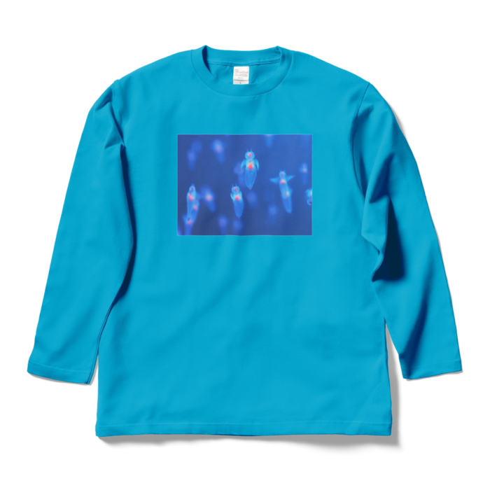 ロングスリーブTシャツ - L - ターコイズ
