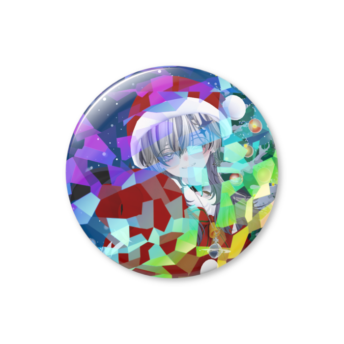 ホログラム缶バッジ - 76mm