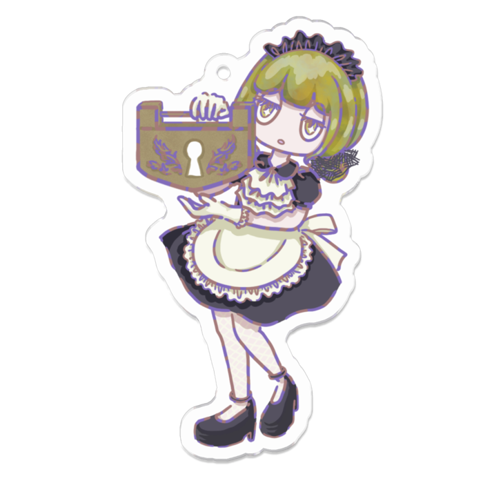 アクリルキーホルダー - 70 x 70 (mm)