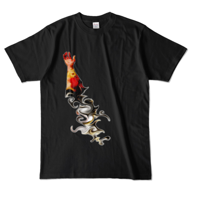 カラーTシャツ - L - ブラック (濃色)