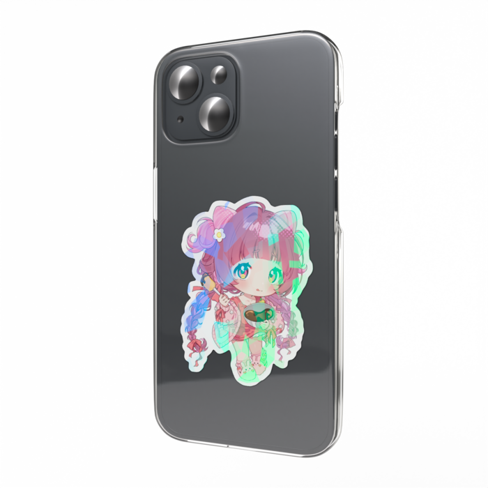 ホログラムスマホステッカー -奈和ときこ