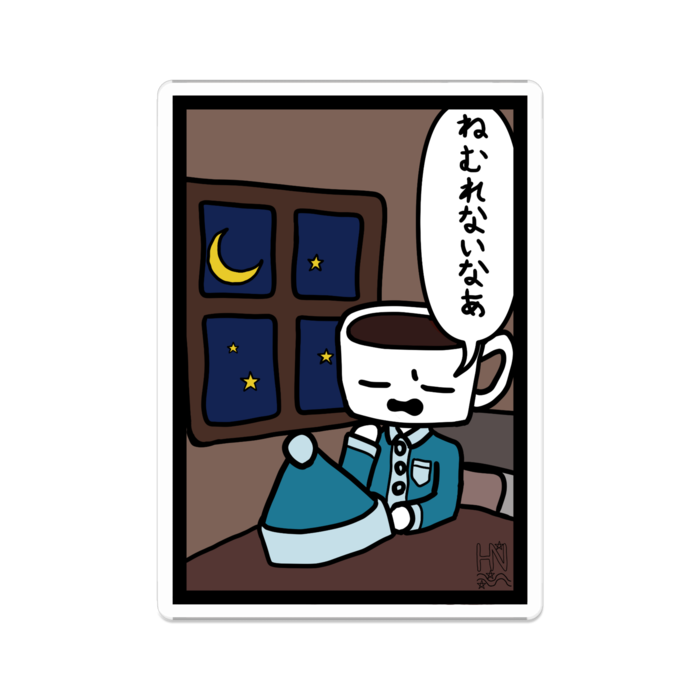 アクリルバッジ - 70 x 70 (mm)