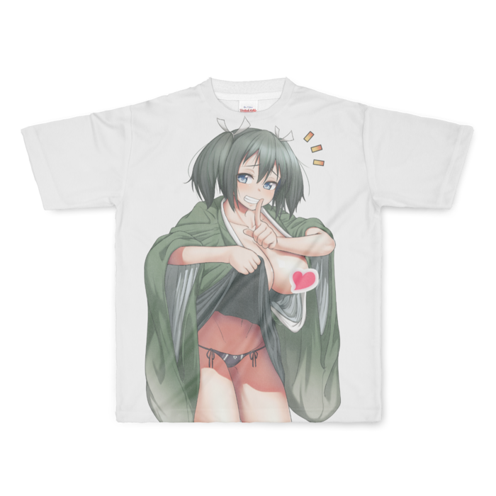 フルグラフィックTシャツ - L - 正面印刷のみ