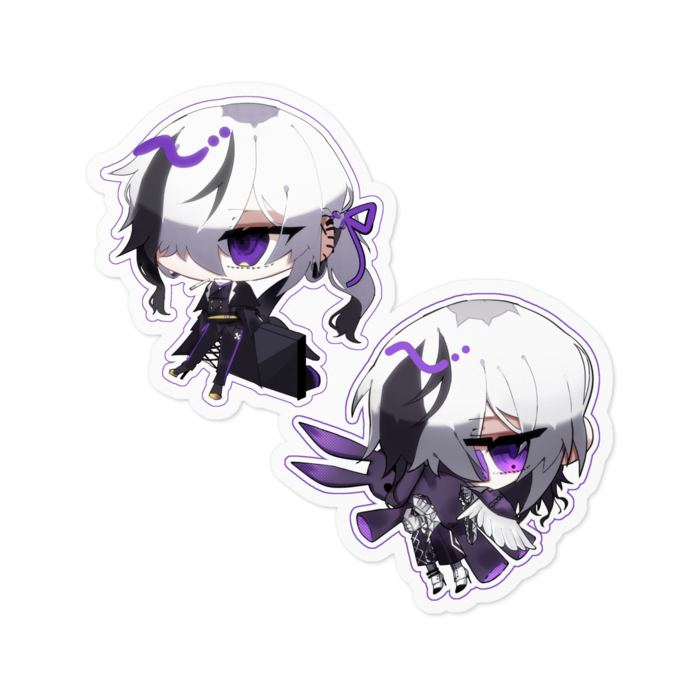 ステッカー - 100 x 100 (mm)