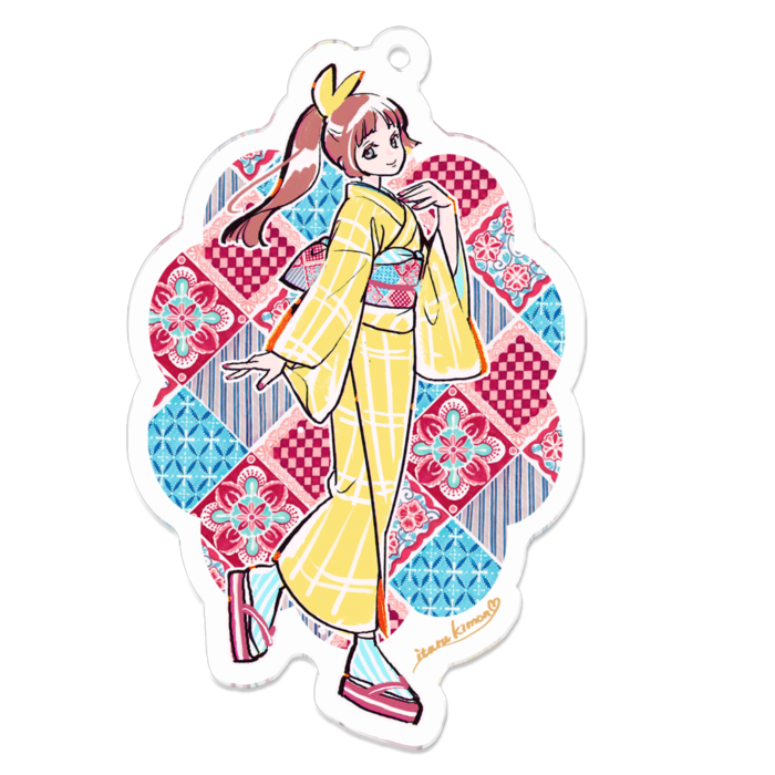アクリルキーホルダー - 70 x 70 (mm)