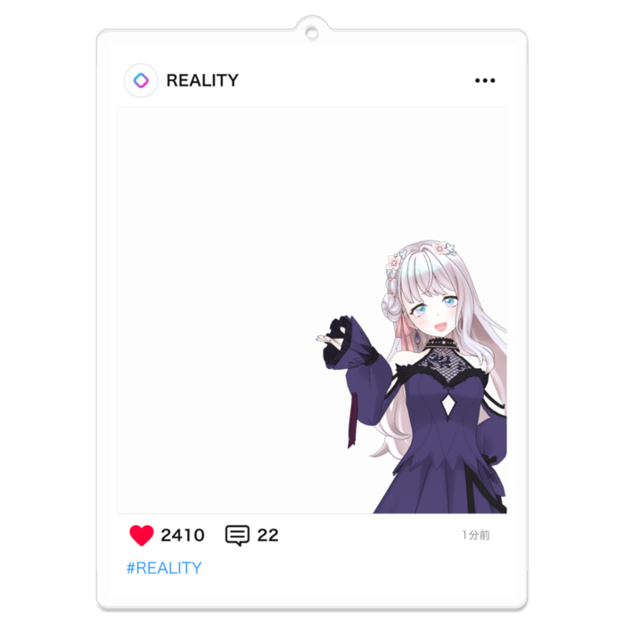 アクリルキーホルダー - 100 x 100 (mm)