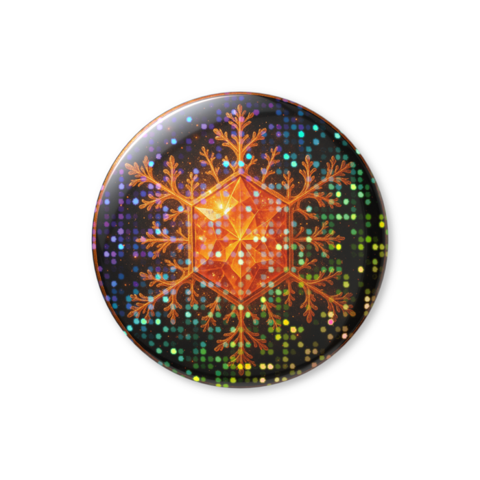 ホログラム缶バッジ - 32mm