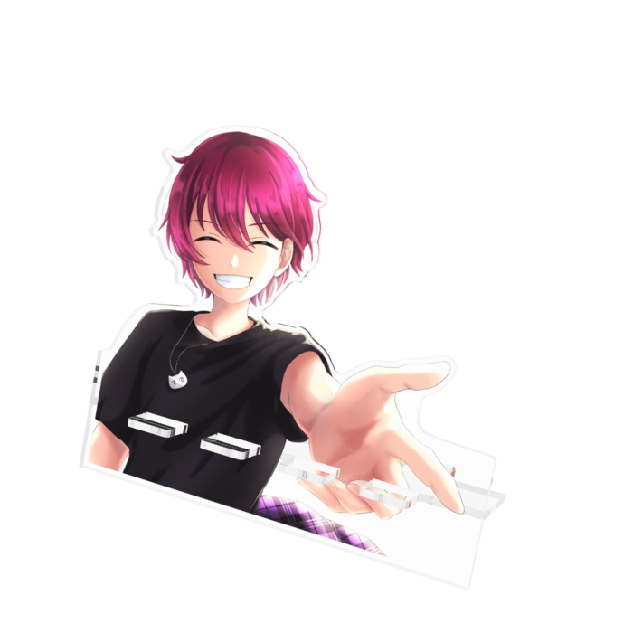 アクリルスマホスタンド - 160x160mm