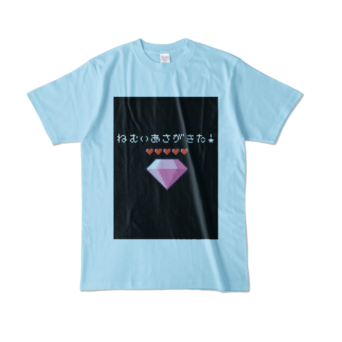 カラーTシャツ - L - ライトブルー (淡色)