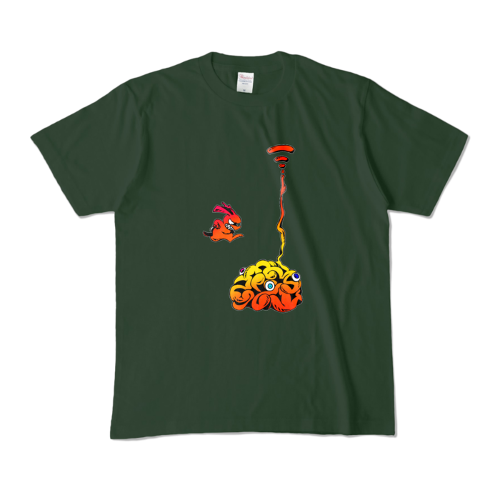 カラーTシャツ - M - フォレスト (濃色)(2)