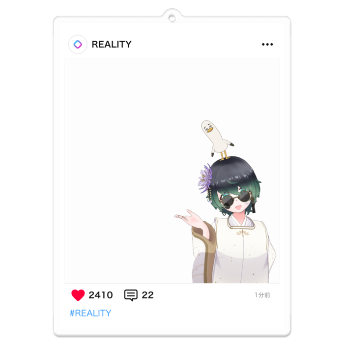 アクリルキーホルダー - 100 x 100 (mm)