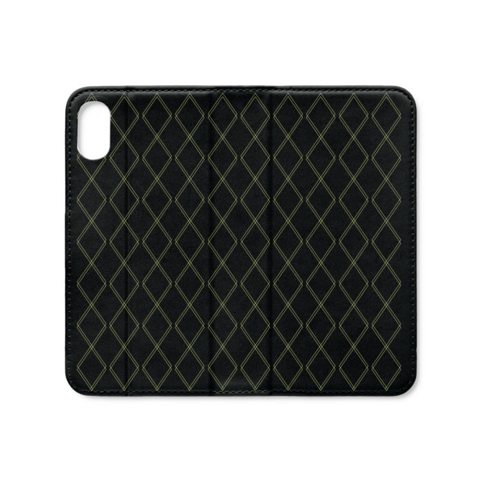 手帳型iPhoneケース（ベルトなし） - iPhone XS / X - ストラップ穴 なし