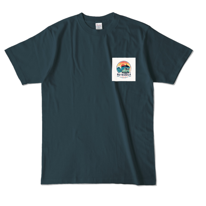 カラーTシャツ - L - デニム (濃色)