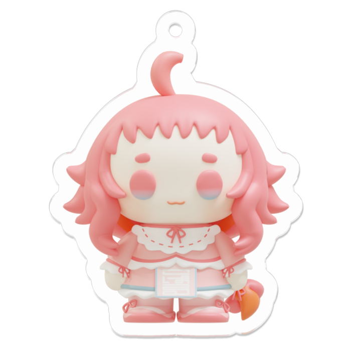 アクリルキーホルダー(コーティング) - 50 x 50 (mm)(2)
