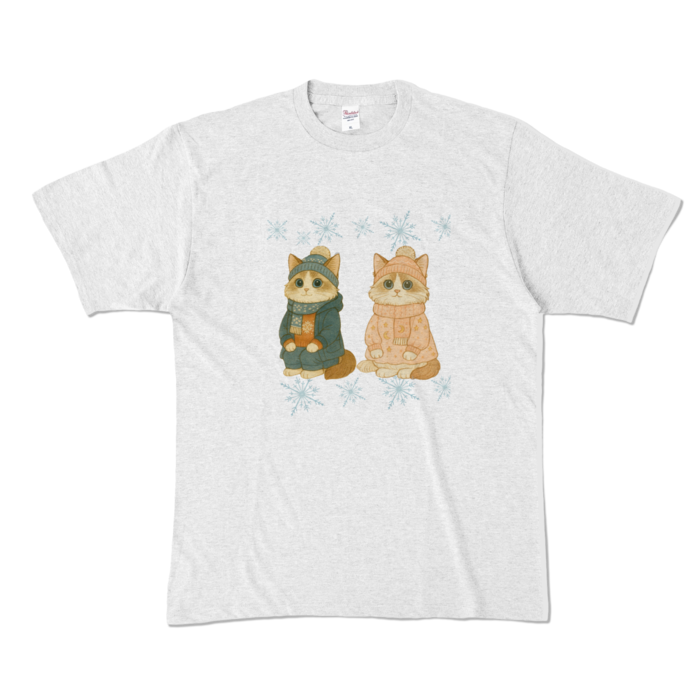 カラーTシャツ - XL - アッシュ (淡色)