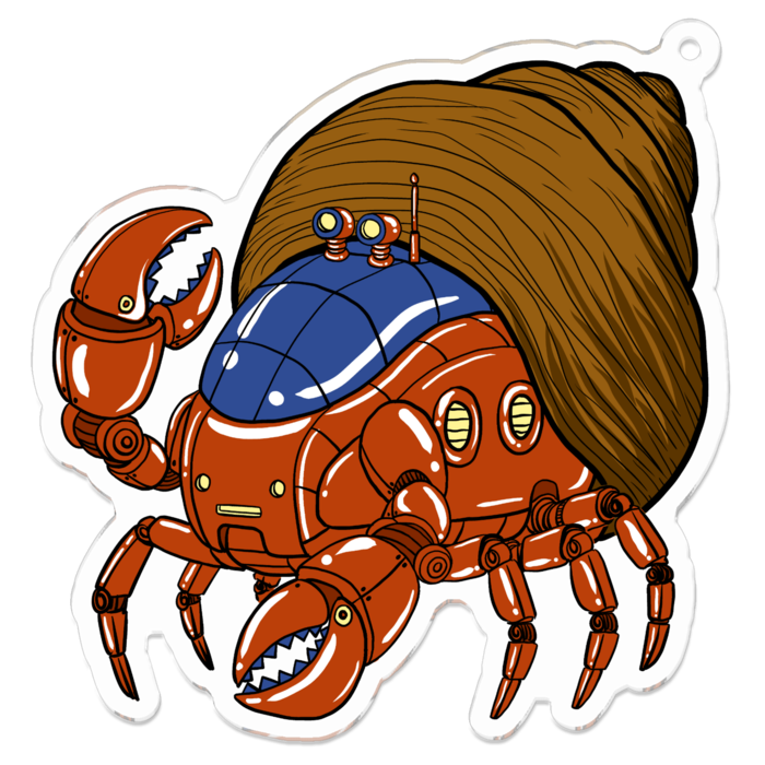 アクリルキーホルダー - 70 x 70 (mm)