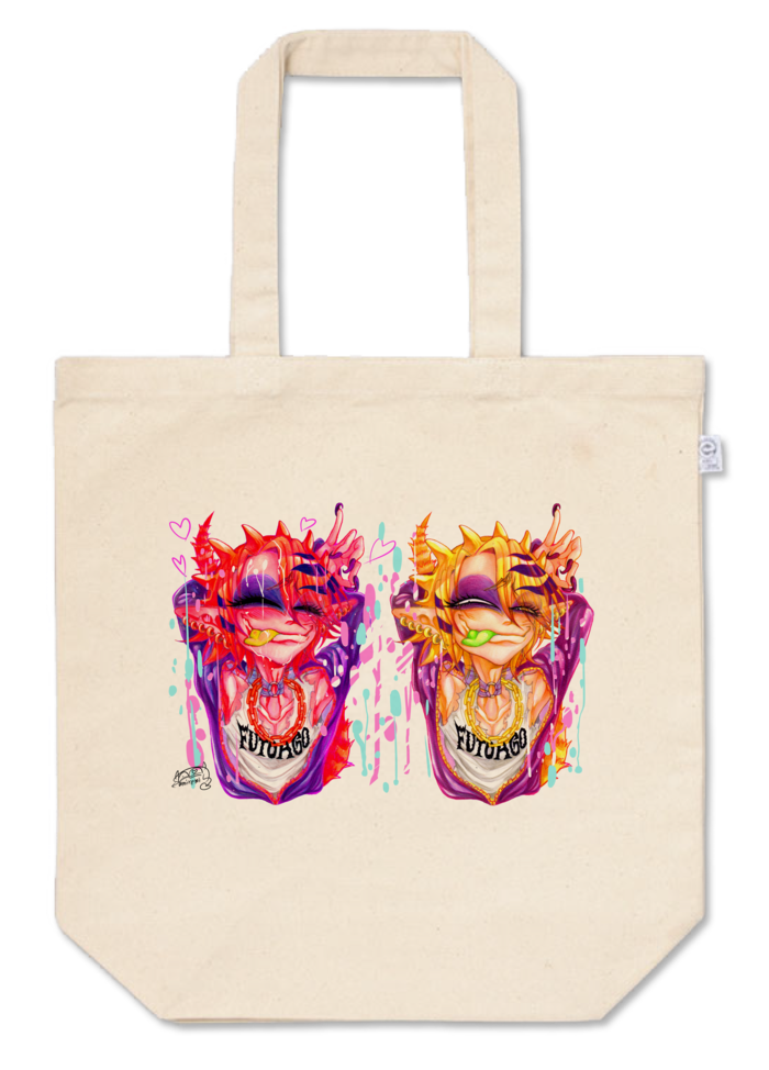 トートバッグ - M - プリント面積中