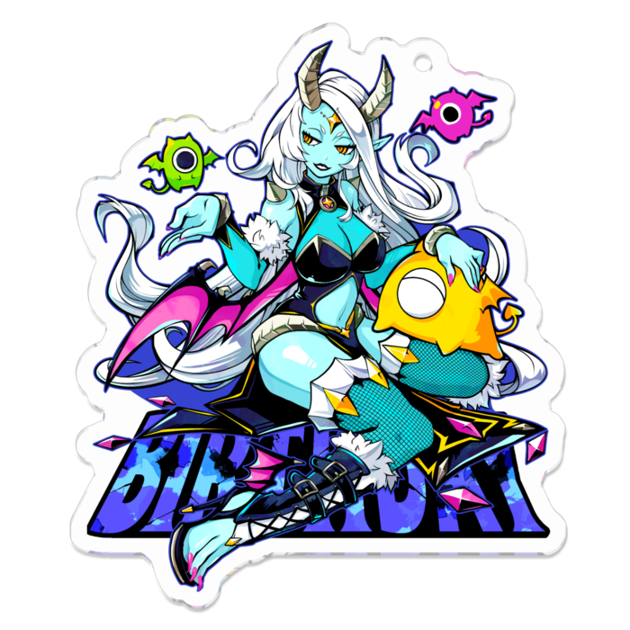 アクリルキーホルダー - 70 x 70 (mm)