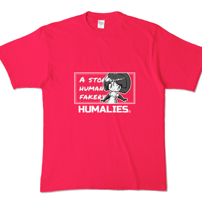 カラーTシャツ - XL - ホットピンク (濃色)